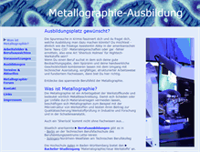 Tablet Screenshot of metallographie-ausbildung.de